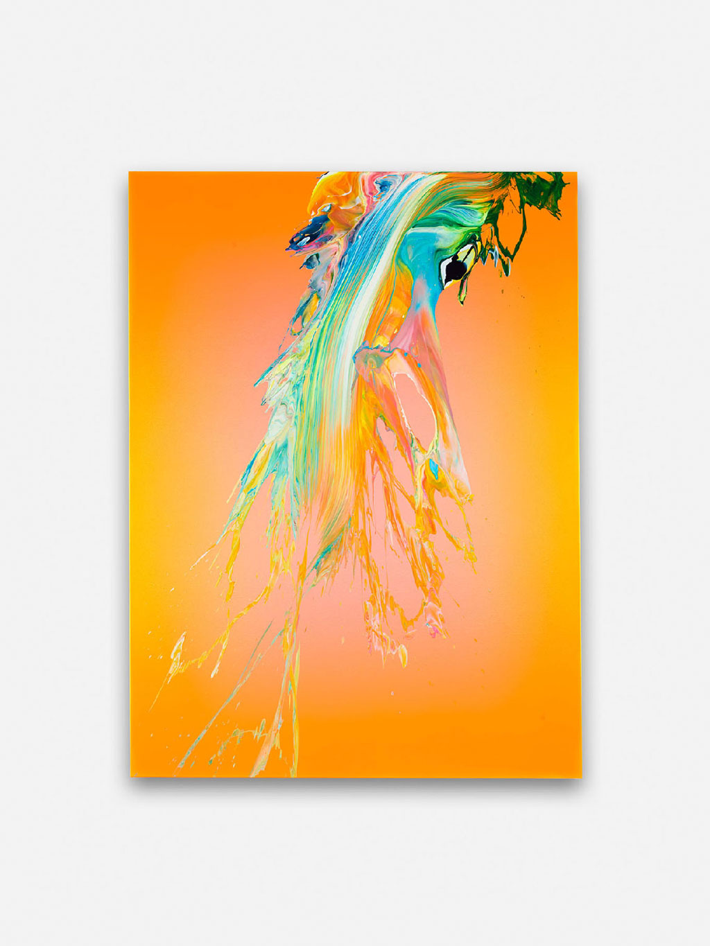 Yago Hortal - SP217. 2018. Acrylic on linen. 130 x 97 cm