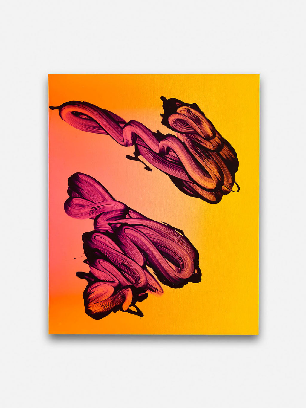 Yago Hortal - SP233. 2019. Acrylic on linen. 100 x 81 cm
