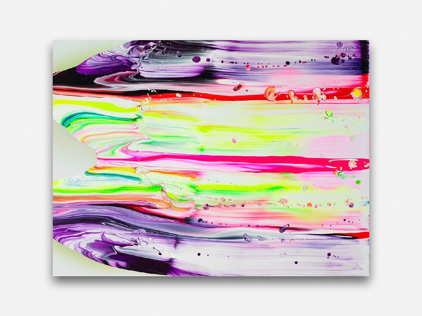 Yago Hortal - SP42. 2013. Acrylic on linen. 100 x 130 cm
