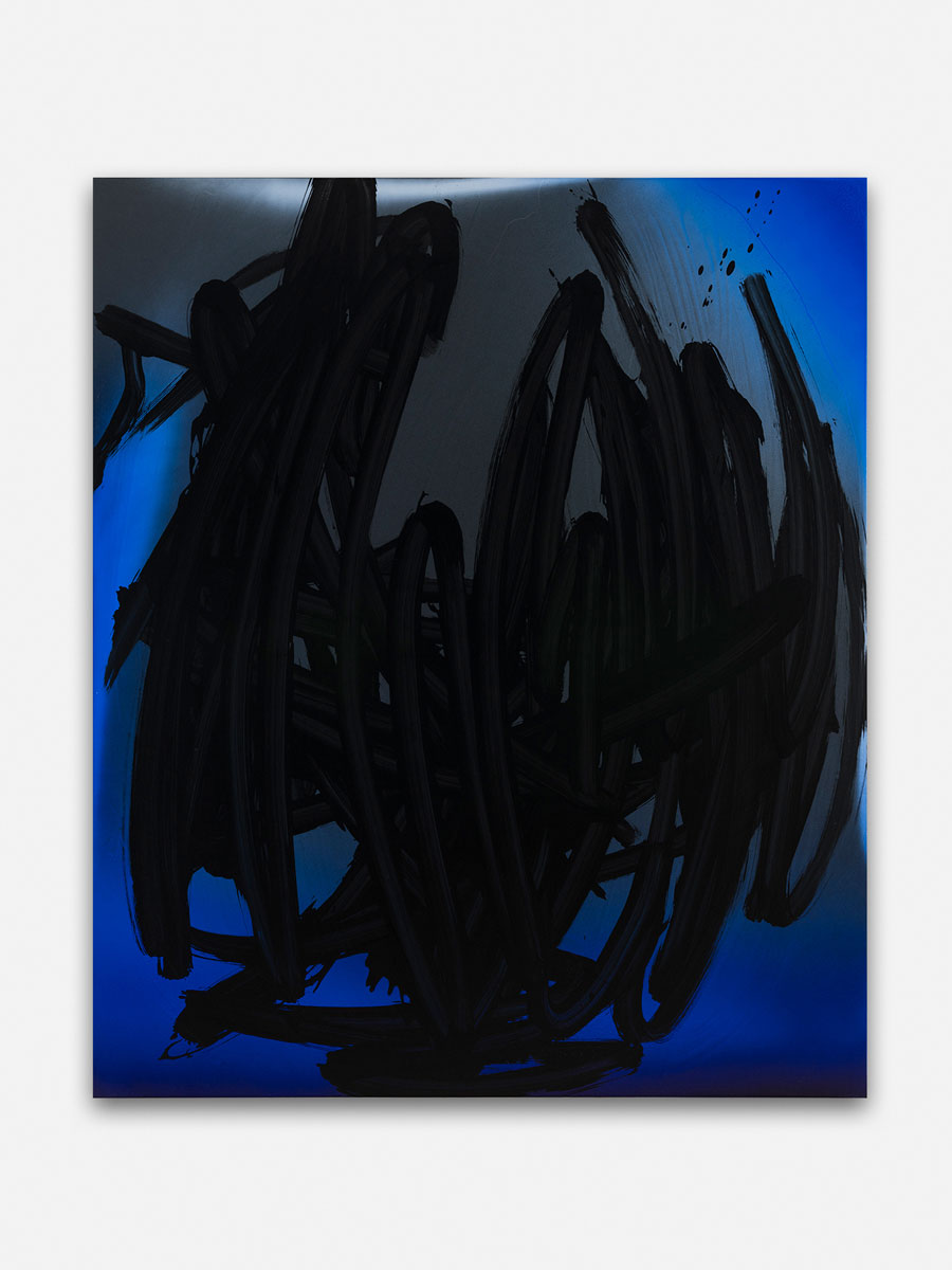 Yago Hortal - Z1. 2020. Acrylic on linen. 170 x 145 cm