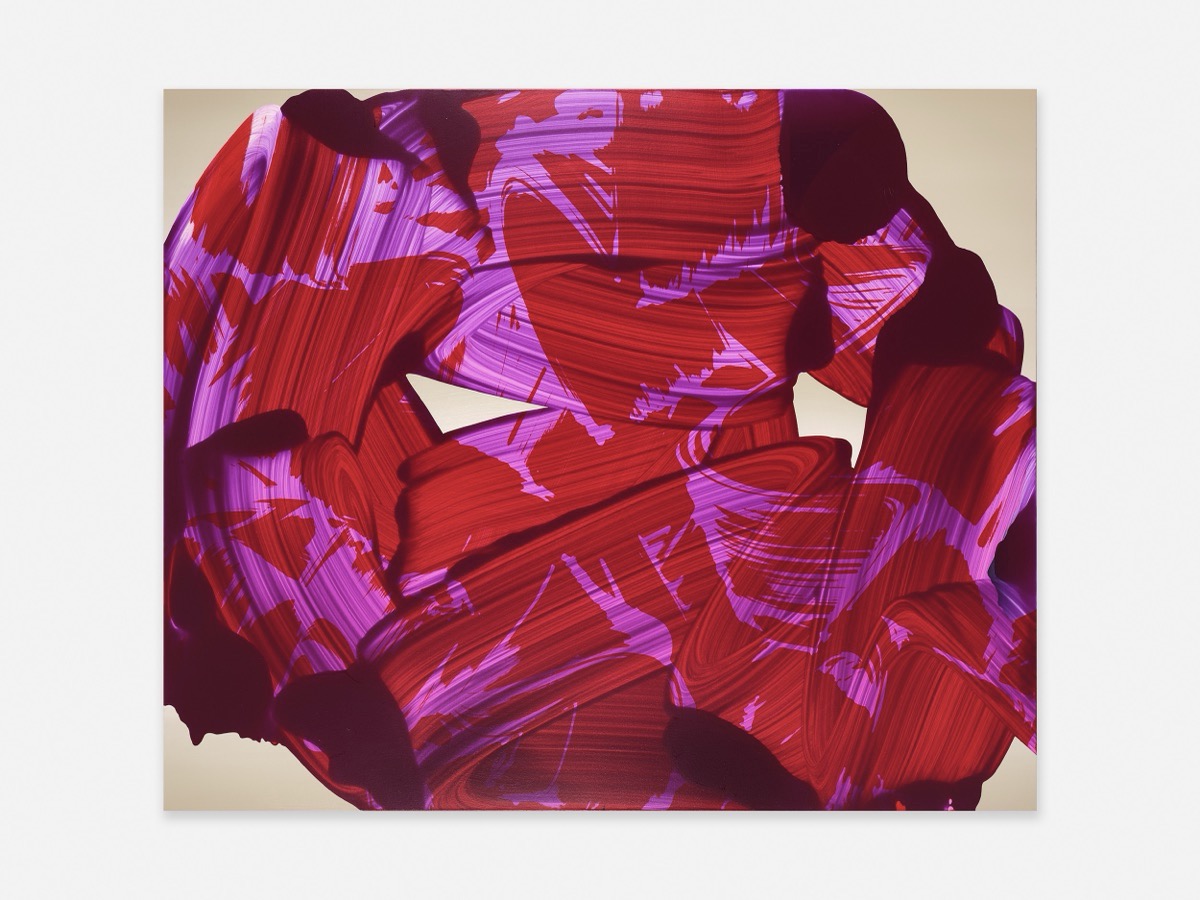 Yago Hortal - Z105. 2025. Acrylic on linen. 190 x 230 cm