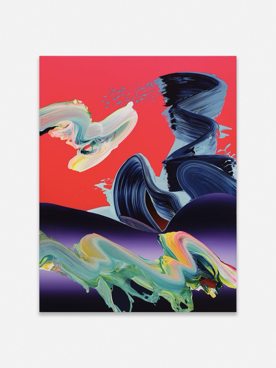 Yago Hortal - Z111. 2026. Acrylic on linen. 130 x 100 cm