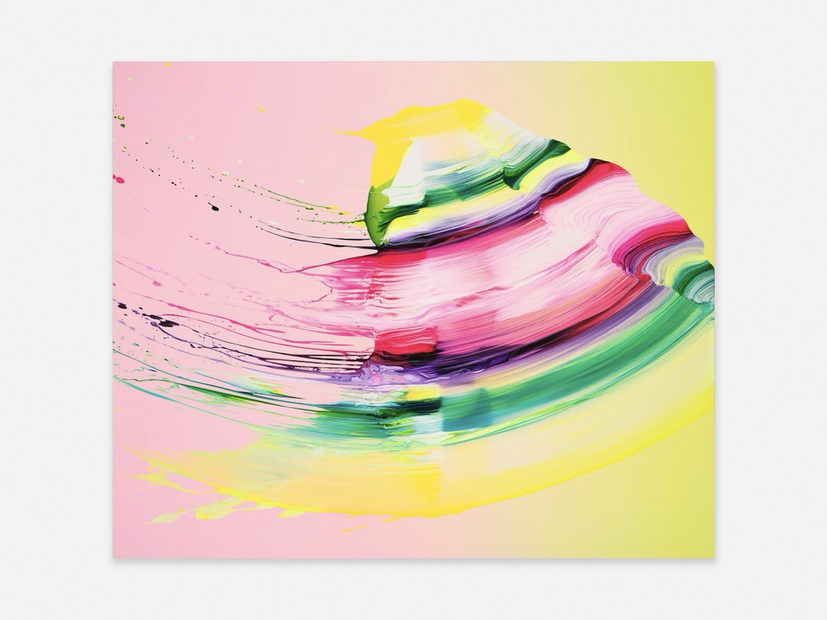 Yago Hortal - Z116. 2026. Acrylic on linen. 190 x 230 cm