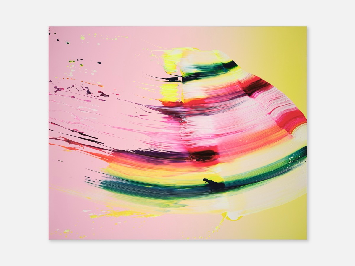 Yago Hortal - Z117. 2026. Acrylic on linen. 190 x 230 cm