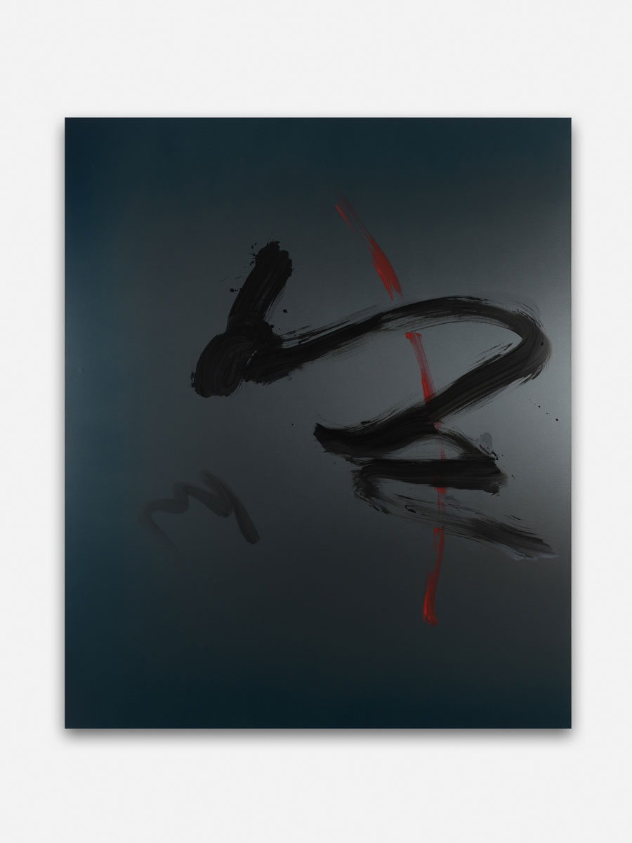 Yago Hortal - Z17. 2021. Acrylic on linen. 230 x 190 cm