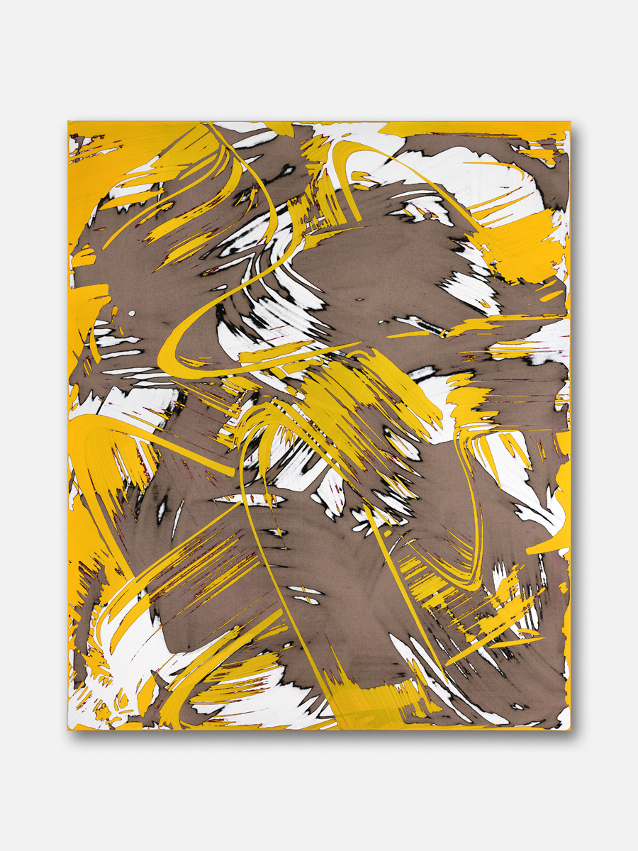 Yago Hortal - Z57. 2022. Acrylic on linen. 230 x 190 cm