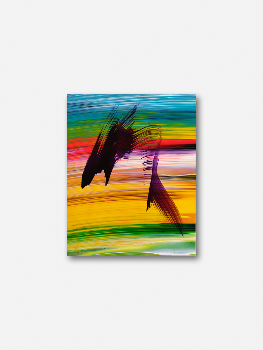 Yago Hortal - Z70. 2023. Acrylic on linen. 50 x 40 cm