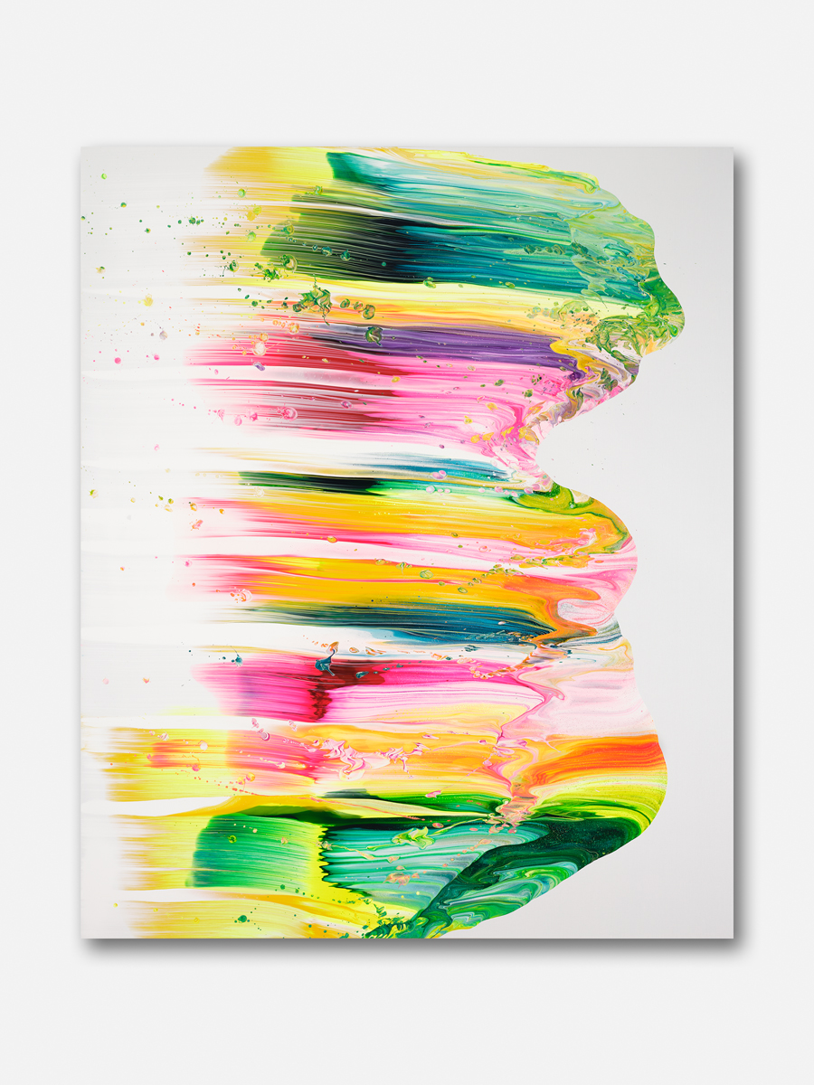 Yago Hortal - Z76. 2023. Acrylic on linen. 230 x 190 cm